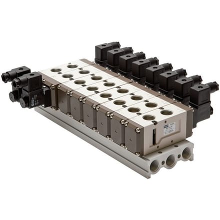 Manifold 2-Stations YPC SF6000 5/2 5/3-weg