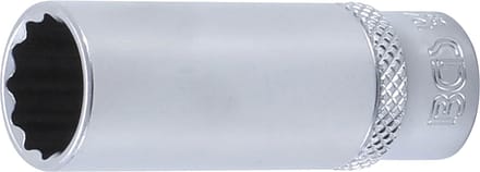 BGS Dopsleuteldop twaalfkant, diep - 1/4 - 13 mm