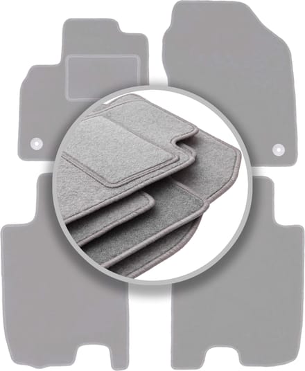 Grijze automatten voor: Honda Jazz III hatchback (2011-2014)