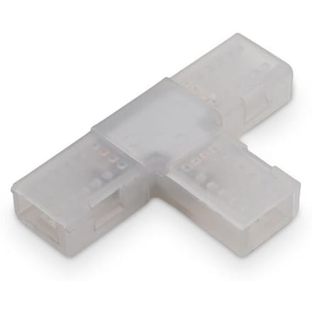 HOFTRONIC LED Strip koppelstukken V2 - T-vorm - 10 stuks - Flex60/120-serie - 2 jaar garantie