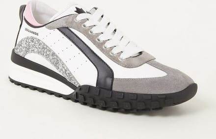 Dsquared2 Legend sneaker met kalfsleren details