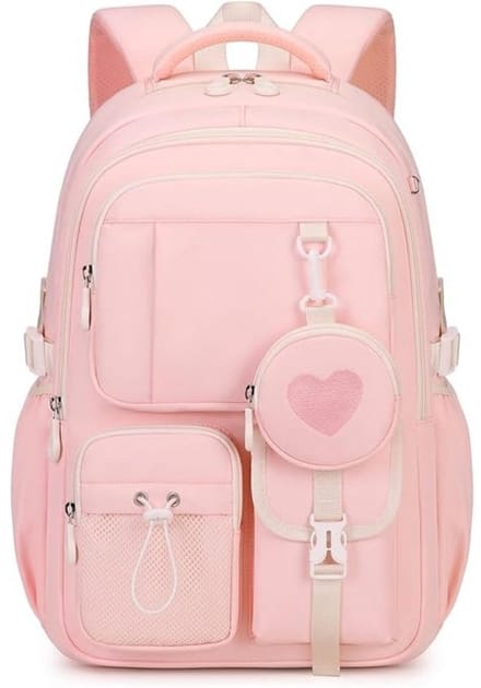 Boekentas Meisjes Lagere School - Schooltas Eersteleerjaar Groot - Roze