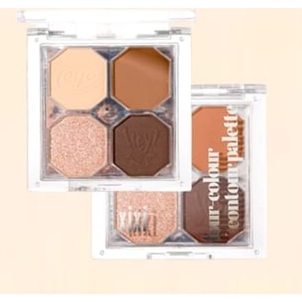 xixi - Inspirational 4 Colors Eyeshadow - 2# Coconut #2 Coconut