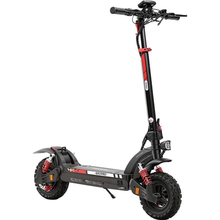 iScooter GX3 Pro Elektrische Scooter, 48V 17.5Ah Batterij, Slimme App met GPS & NFC zwart