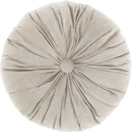 Unique Living Sierkussen Basics - Polyester - Wit - 40 x 40 x 0 cm (BxHxD)