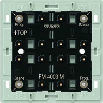 Jung ENET Wandzendermodule 3-kanaals RF - FM4003M - E3PH5