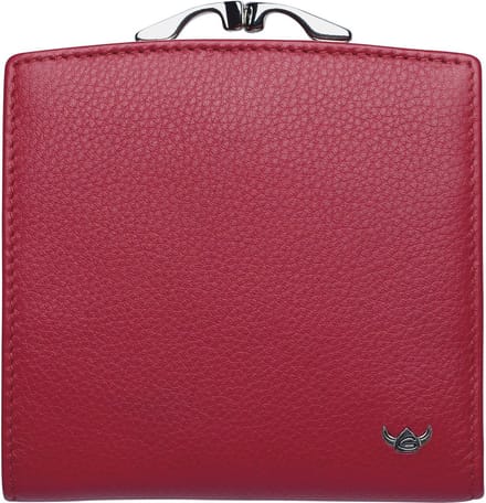 Golden Head Leren portemonnee Madrid RFID Protect Bügelbörse 2049 Rot rood
