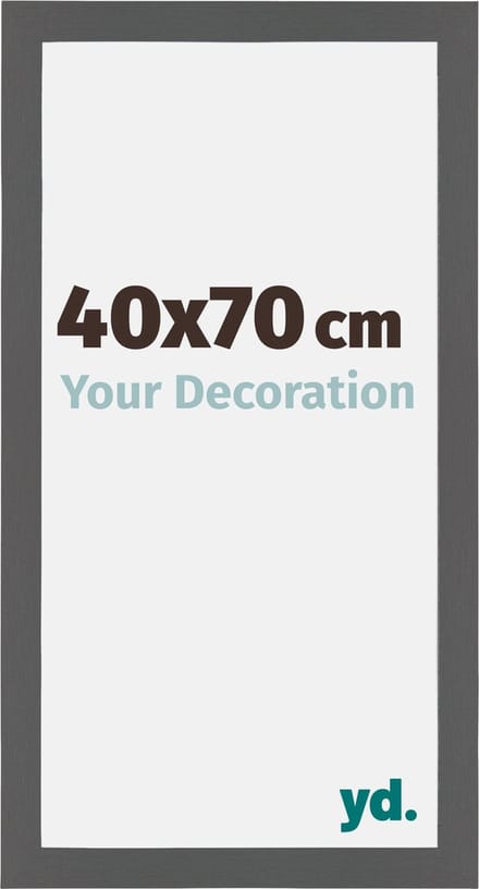 Your Decoration - Fotolijst 40x70 cm - MDF - Antraciet - Mura