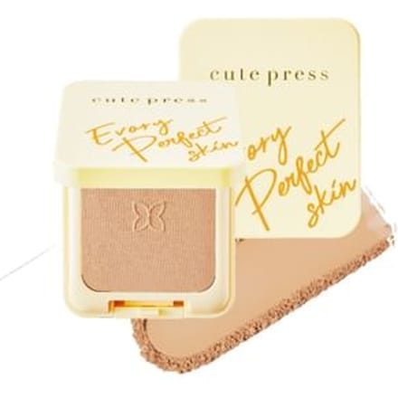 Cute Press - Evory Perfect Skin Plus Vitamin E Foundation Powder P2 Pink Beige