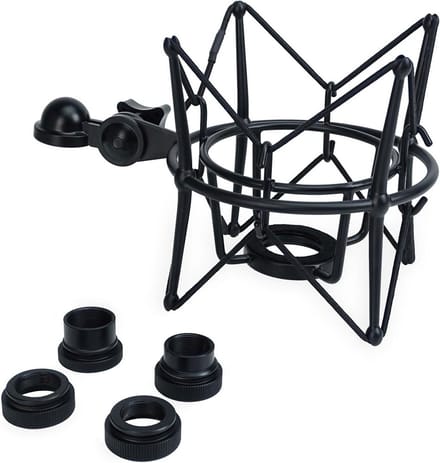 Professionele Microfoon Spin met Elastische Ophanging voor Studio Opnames