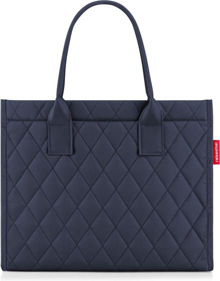 Reisenthel Daily Shopper - Schoudertas - 14L - Rhombus Midnight Gold Blauw
