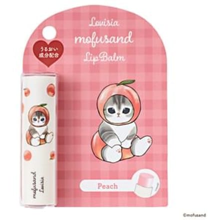 Lovisia - mofusand Lip Balm Momonyan Peach