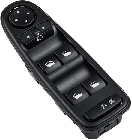 Raamhendel Schakelaar - Raambediening Knop - Auto Interieur - Directe Vervanging OE - 6+3 Pins