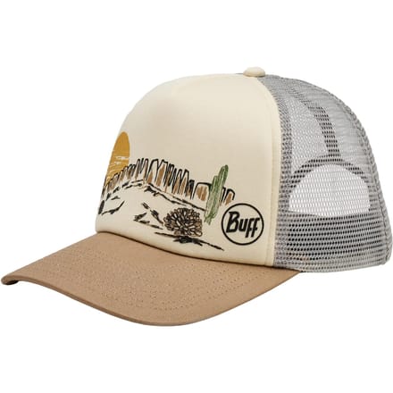 Buff Trucker Cap, Unisex veelkleurige Cap L/XL beige