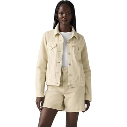 Levi's Dames Denim Trucker Jacket (Beige)