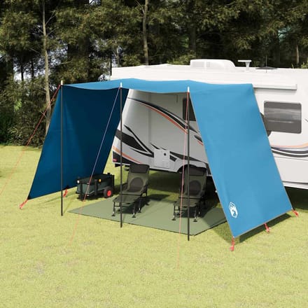 vidaXL - Waterdichte - Tarp - Blauw - 302 - x - 240 - x - 240 - cm