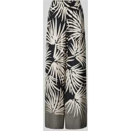 Stoffen broek van viscose met elastische band