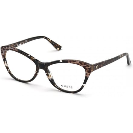 Guess Dames Bril Gu2818 050 Brown/56-16-140 black