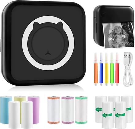 Draagbare Mini Fotoprinter - Bluetooth Thermische Printer voor Smartphone
