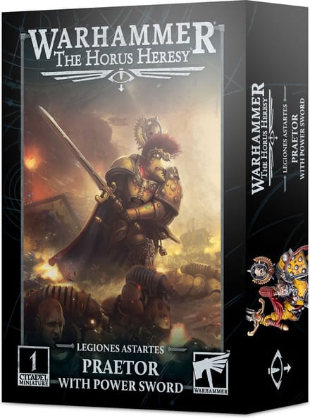 Horus Heresy: Legiones Astartes Praetor with Power Sword