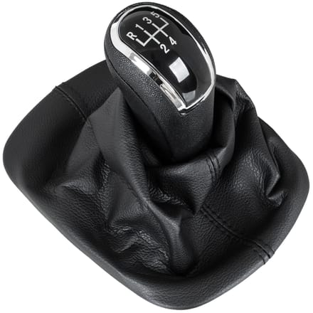 MODECAR - Schakelknop voor Skoda Fabia I - Zwart - 1999-2008 - 5 Versnellingen