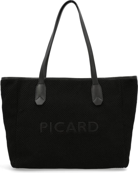 PICARD Schoudertas Knitwork Shopper Black Zwart