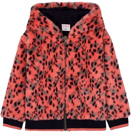 Boboli Fluffy Jas Rood 10 Years Meisje