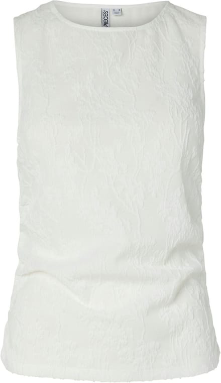 PIECES - PCALLO SL O-NECK TOP JRS D2D PP BC - Meisjes - Blouses