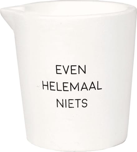 MY FLAME - Massagekaars - Even helemaal niets - Relaxing Chamomile - wit