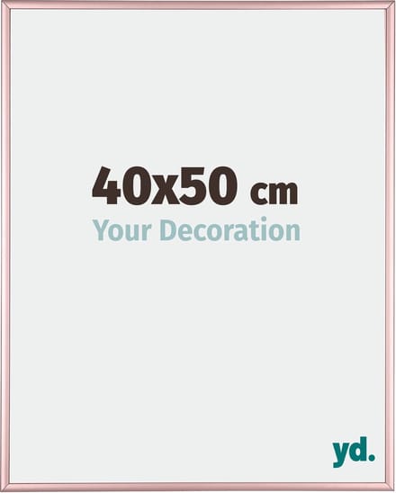 Your Decoration - Fotolijst 40x50 cm - Aluminium - Koper - Kent