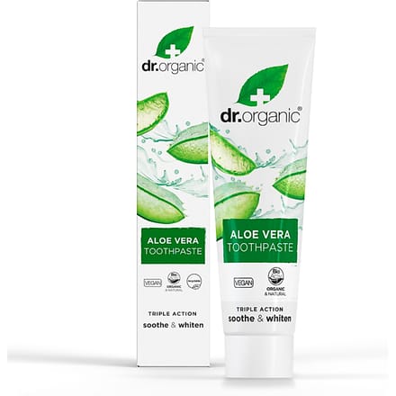 Dr Organic Aloë Vera Whitening Tandpasta