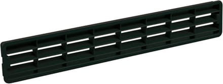Nedco Plintrooster 458x75mm zwart