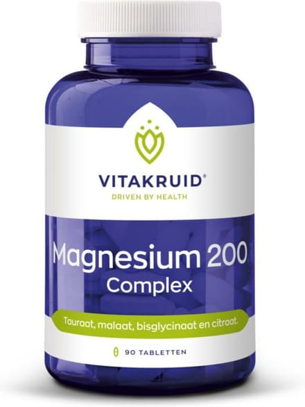 Vitakruid - Magnesium 200 Complex - 90 Tabletten