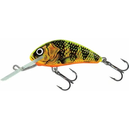 Salmo Hornet Floating - Plug - Gold Fluo Perch - 5cm - Goud