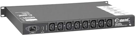 Adam Hall PCL 10 PRO Power Conditioner 19", met Volt- en Ampèremeter - Spanningstabilisatoren