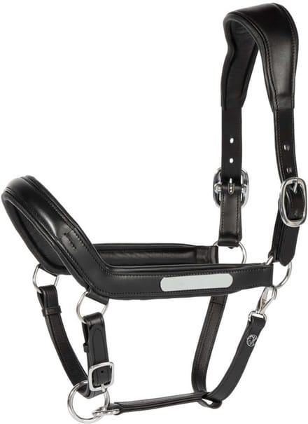 Harry's Horse Halster Leder Anatomic II Black - Full