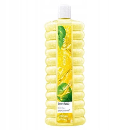Avon Lemon Burst - Energizerende Badschuim - 1000ml - Vitaminen - Citroen & Basilicum
