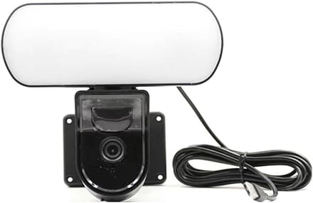 Wandlamp Camera - Buitenbeveiliging - Huisbewaking - Slimme Detectie - IP65 Waterdicht - Zwart