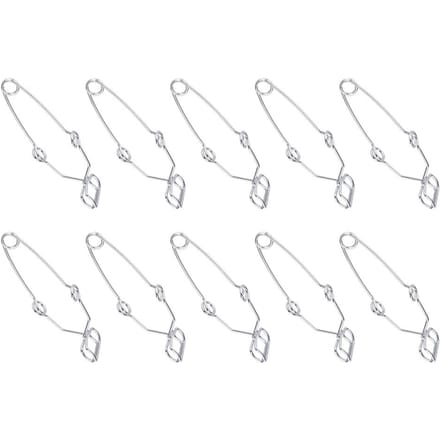 10 Stuks Reageerbuisklem Klem Experiment Test Houder Gereedschap voor Laboratorium Groot Formaat white