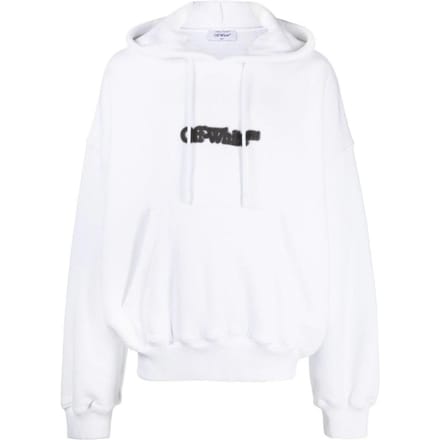 Off-white Blurr Book Over Hoodie Wit