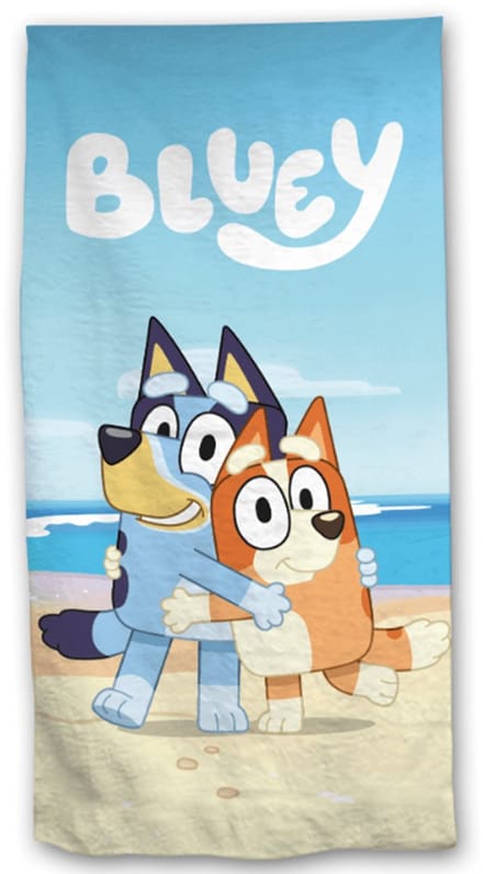 Bluey strandlaken beach 70 x 140 cm blauw
