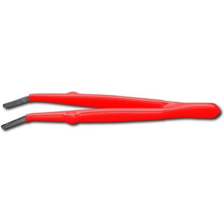 Donau Elektronik PZ18 Geïsoleerde pincet Stomp, gebogen 145 mm