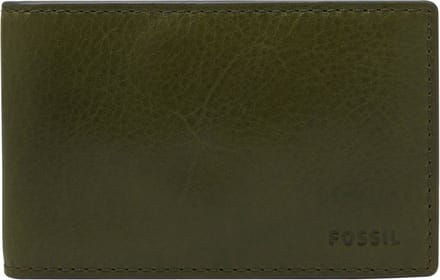 FOSSIL Portemonnee Andrew FPW Bifold Canteen Groene