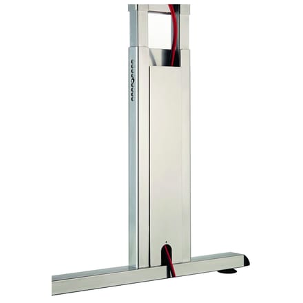 MEGA 614 W | Bureau - Tafelhoogte I In hoogte verstelbaar 140 x 67 Essen-Eik/Wit