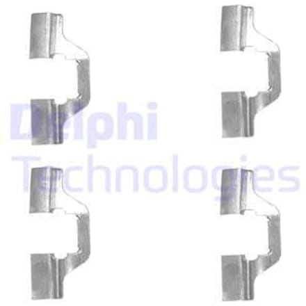 Toebehorenset, schijfremblok DELPHI LX0492