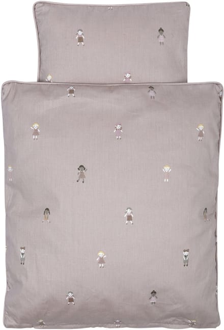 Smallstuff Doll Bedding with Pattern of Dolls