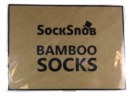 Set van 4 zachte, ademende herensokken van bamboe - Denim