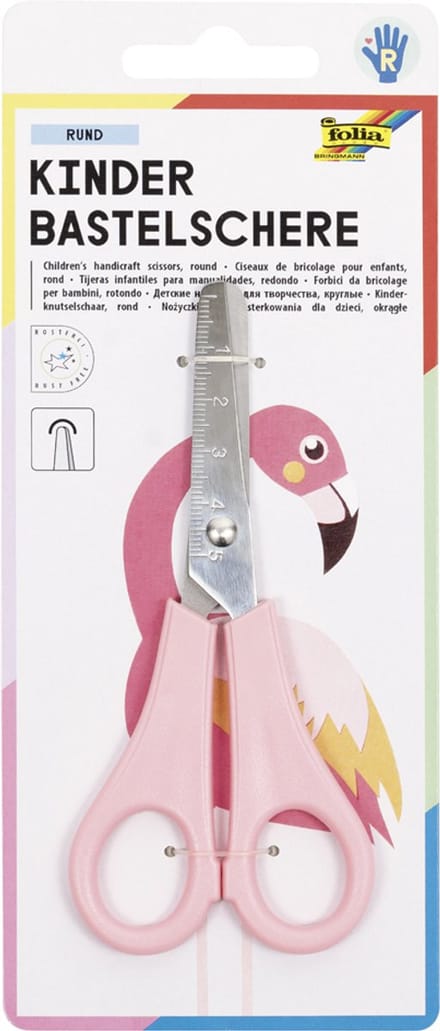 Kinderknipschaartje, rond, lengte: circa 135 mm