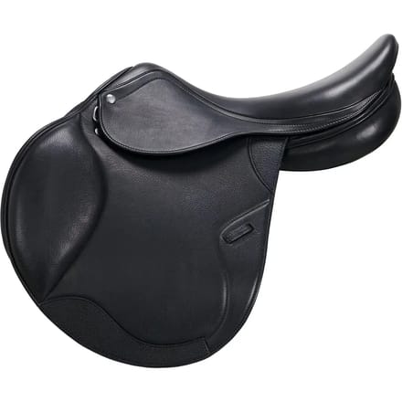 Zadel voor paard met dubbel leer Equestro