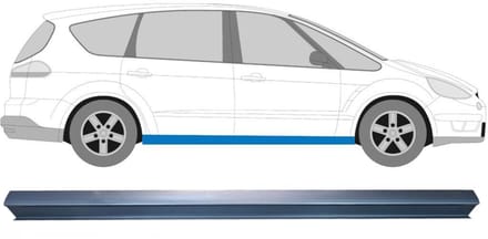 Reparatie dorpel voor Ford S-MAX 2006-2015 / Links = Rechts (symmetrisch)